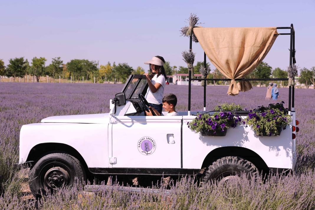 Karatay’ın mor denizi tüm dünyayı peşinden sürükledi! Görmeyen kalmadı 6